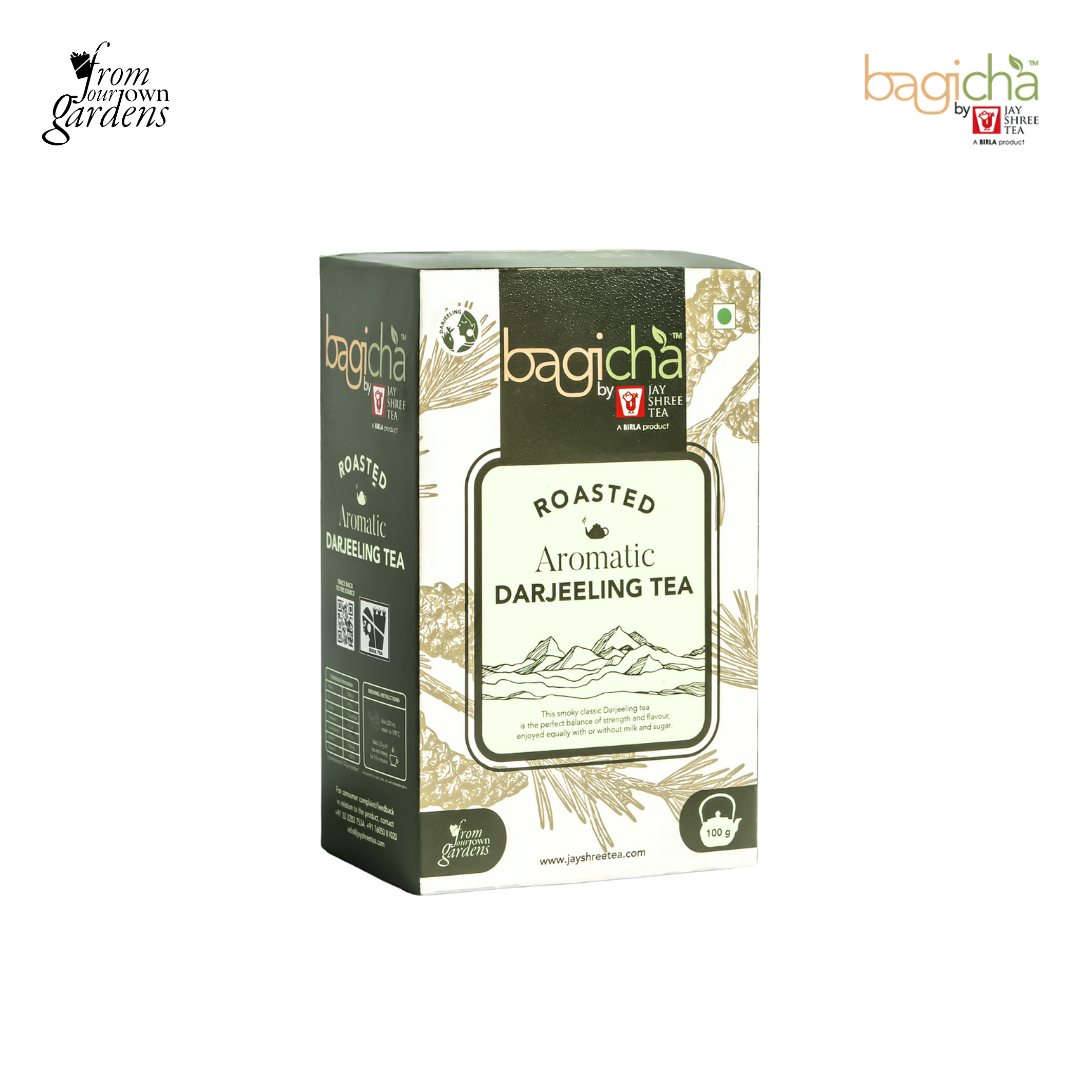 Bagicha By Jayshree Tea Roasted Aromatic Darjeeling Tea 100g