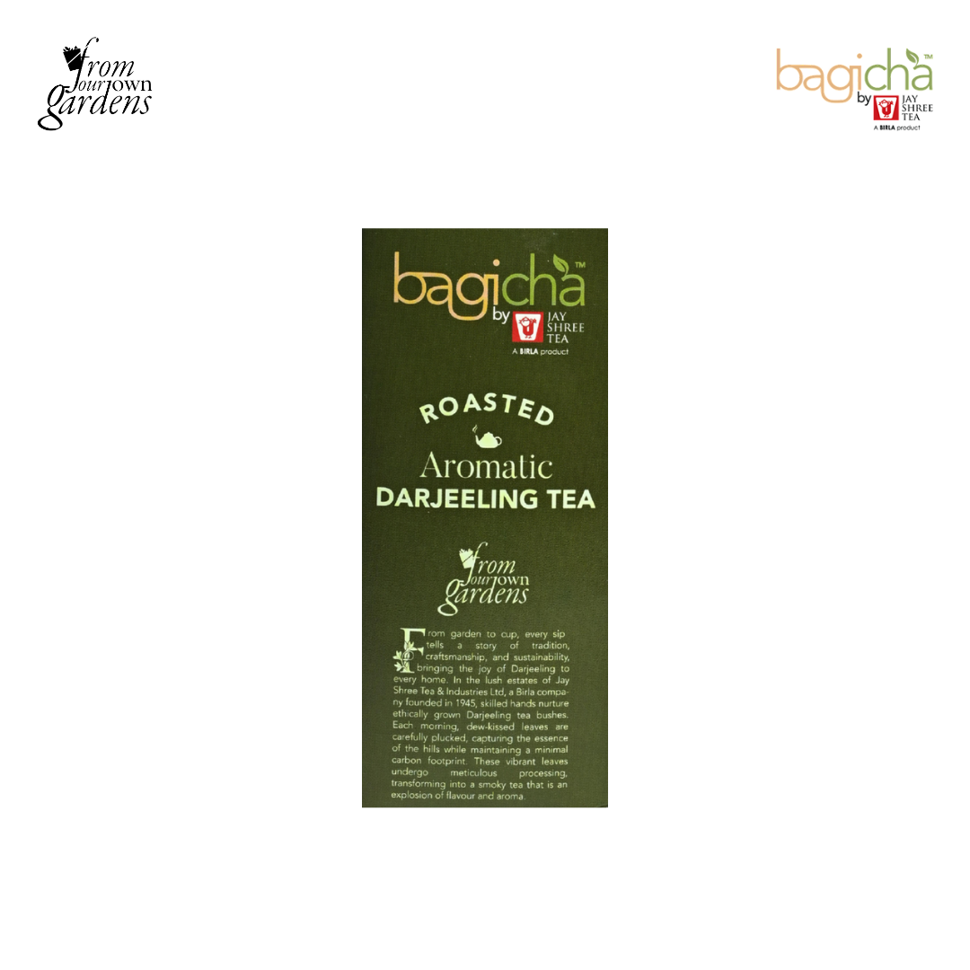 Bagicha By Jayshree Tea Roasted Aromatic Darjeeling Tea 100g