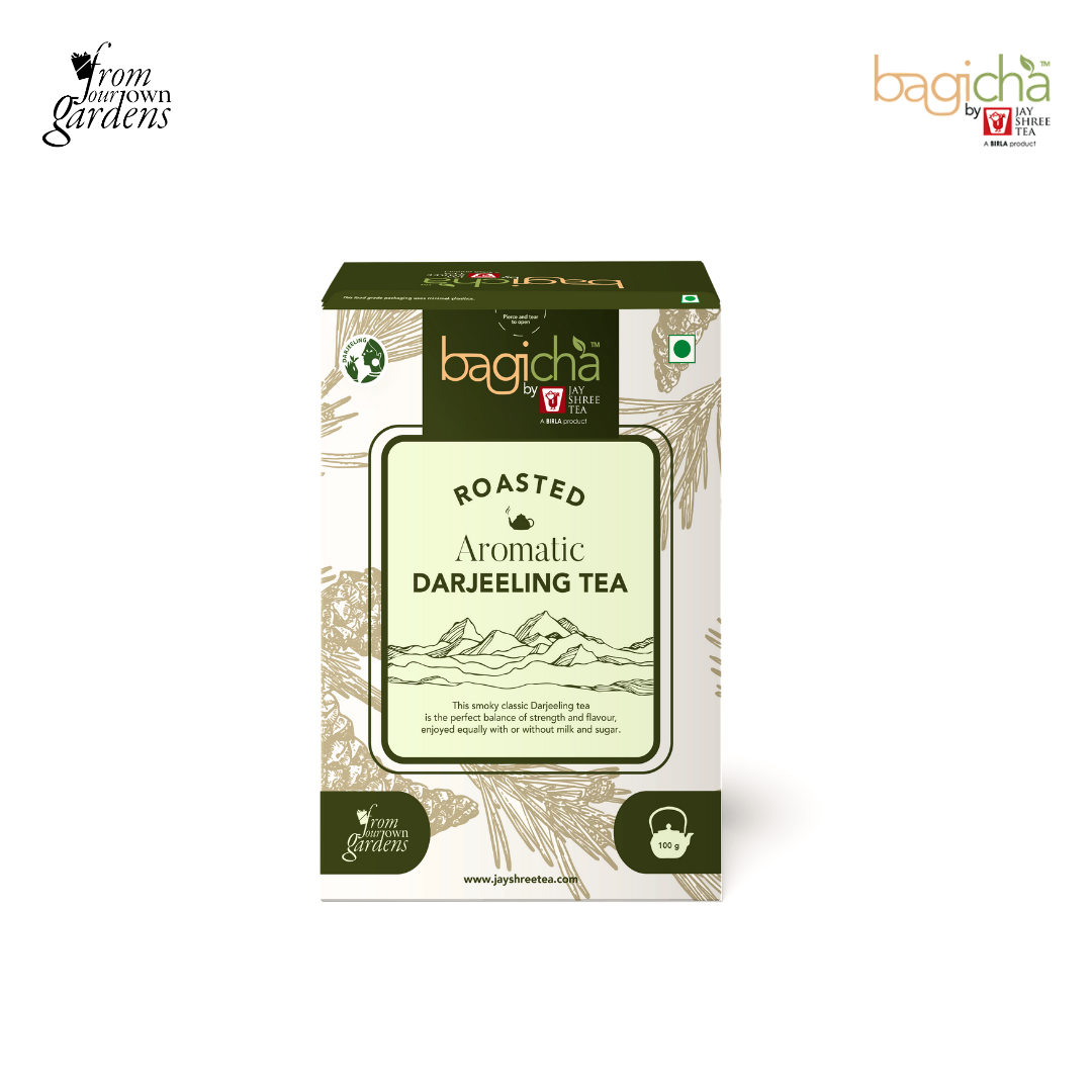 Bagicha By Jayshree Tea Roasted Aromatic Darjeeling Tea 100g