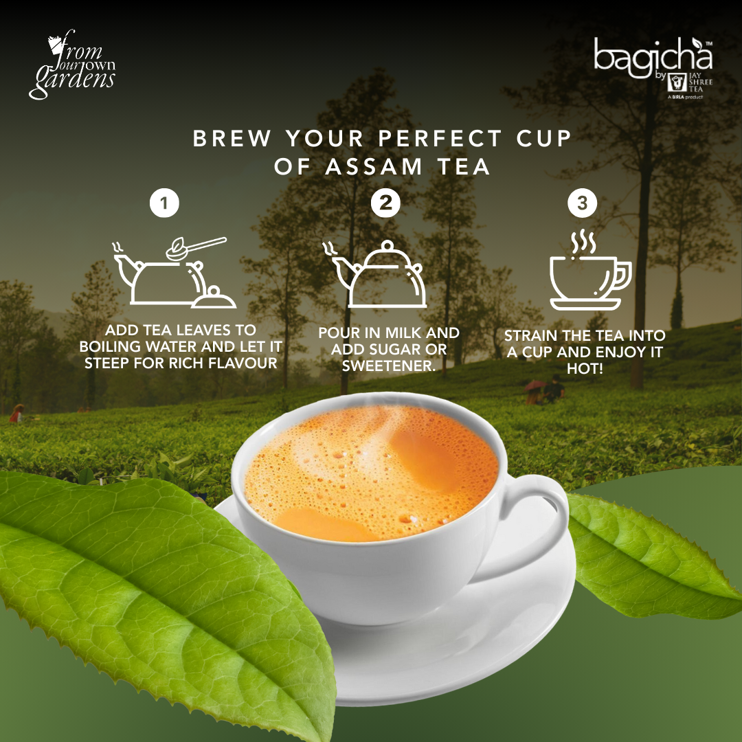 Bagicha By Jay Shree Tea Assam Premium CTC Tea (Pack of 2)