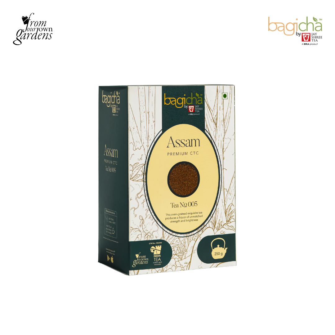Bagicha By Jay Shree Tea Assam Premium CTC Tea (Pack of 2)