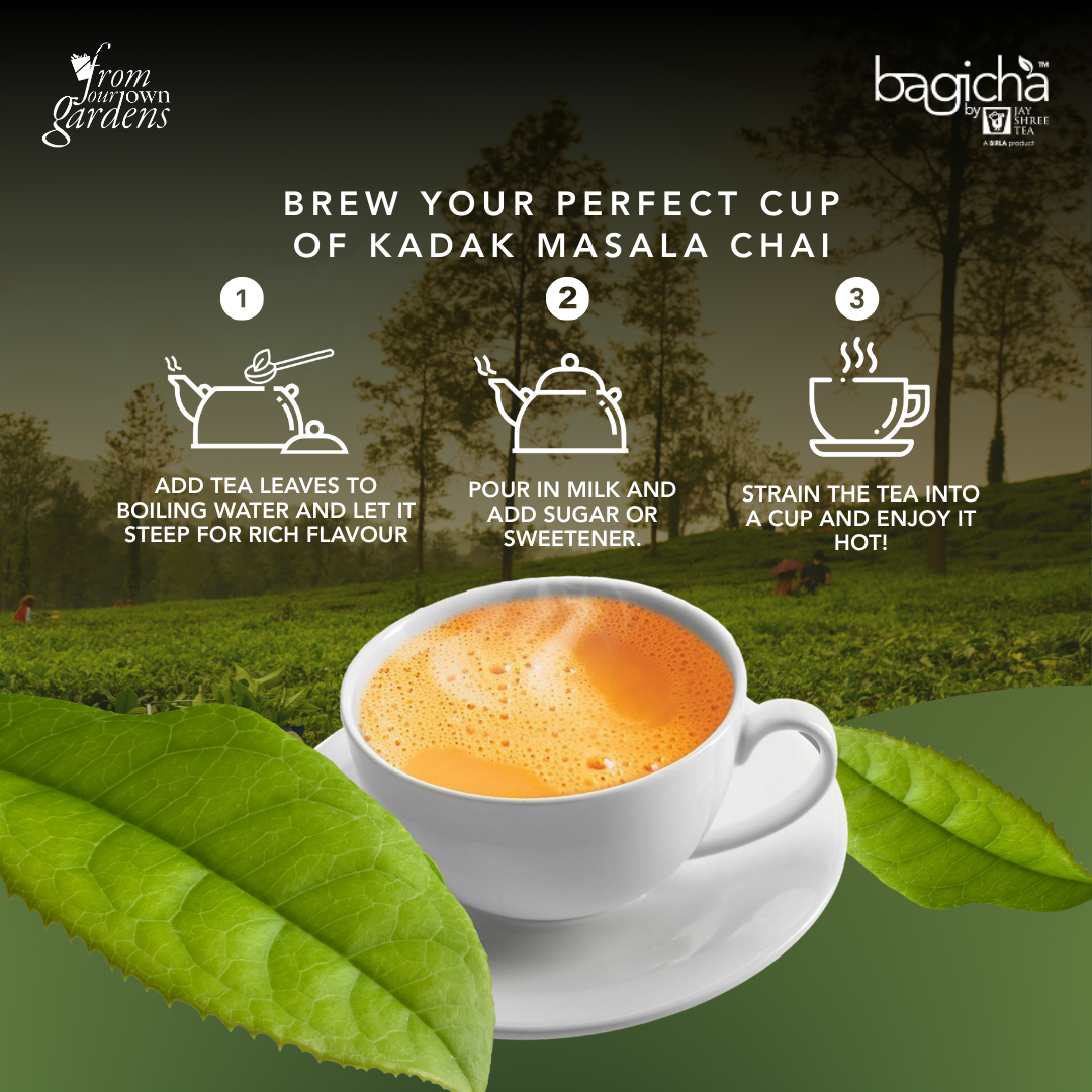 Bagicha By Jay Shree Tea Masala Chai (Loose Leaf) (Pack of 2)