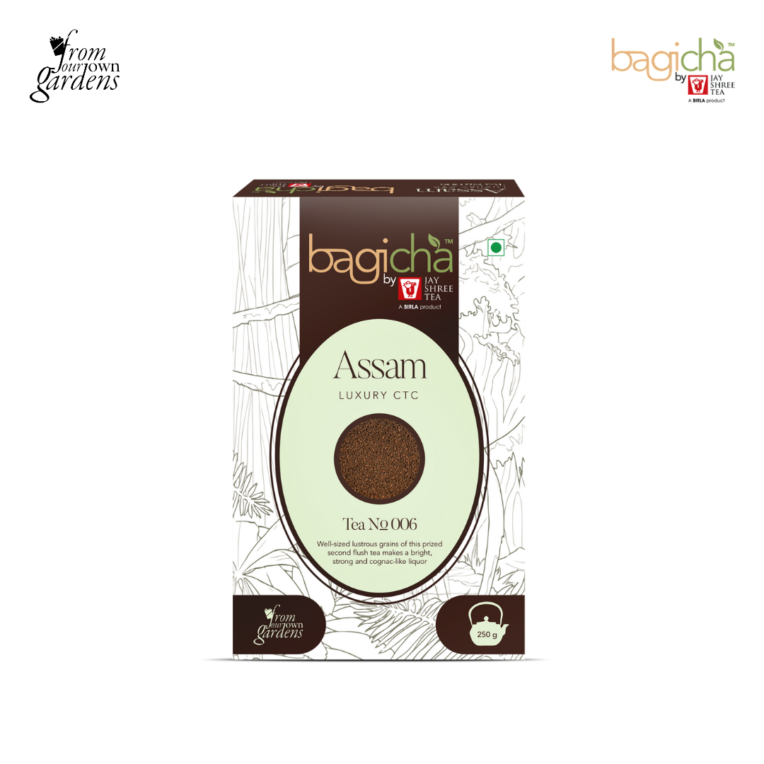 Bagicha By Jay Shree Tea Assam Luxury CTC Tea (Pack of 2)