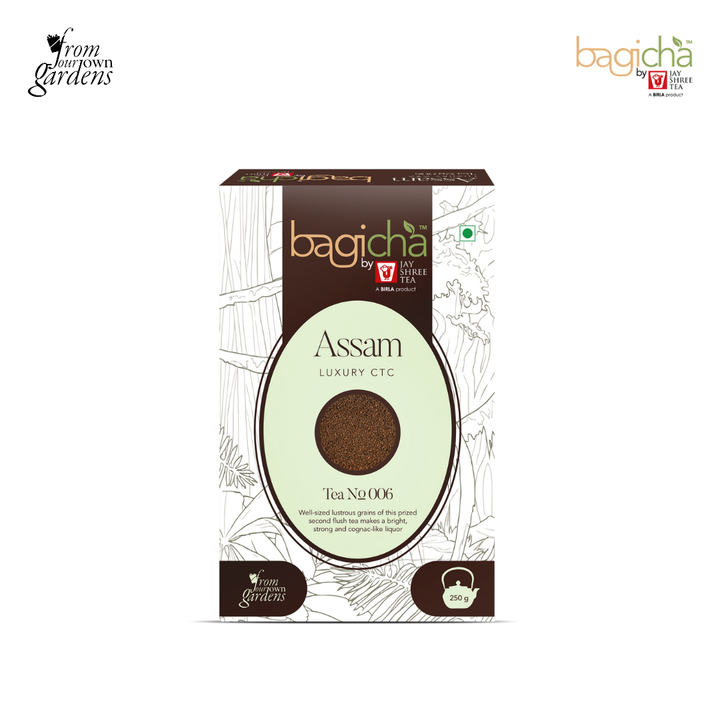 Bagicha By Jay Shree Tea Assam Luxury CTC Tea (Pack of 2)