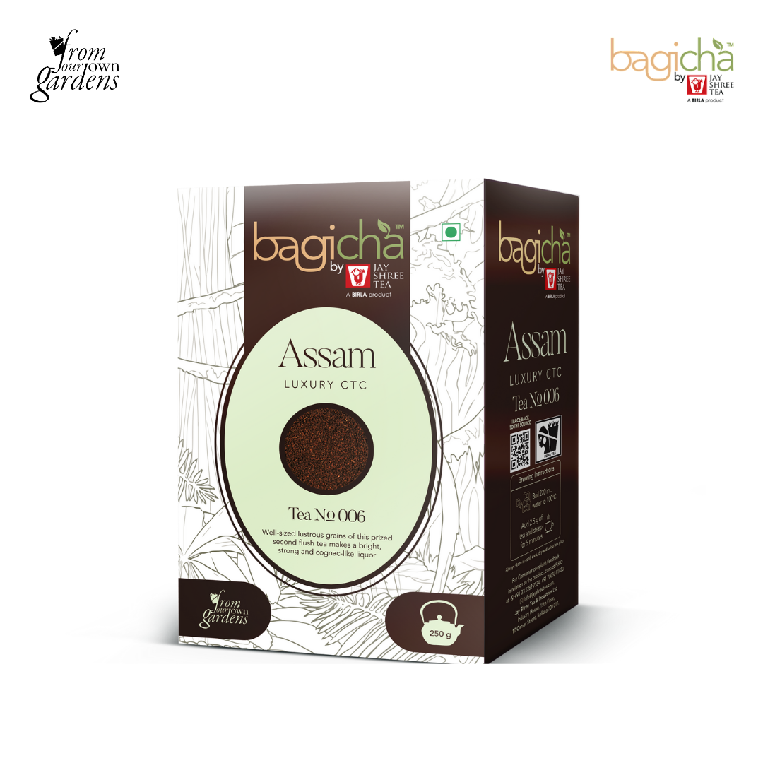 Bagicha By Jay Shree Tea Assam Luxury CTC Tea (Pack of 2)