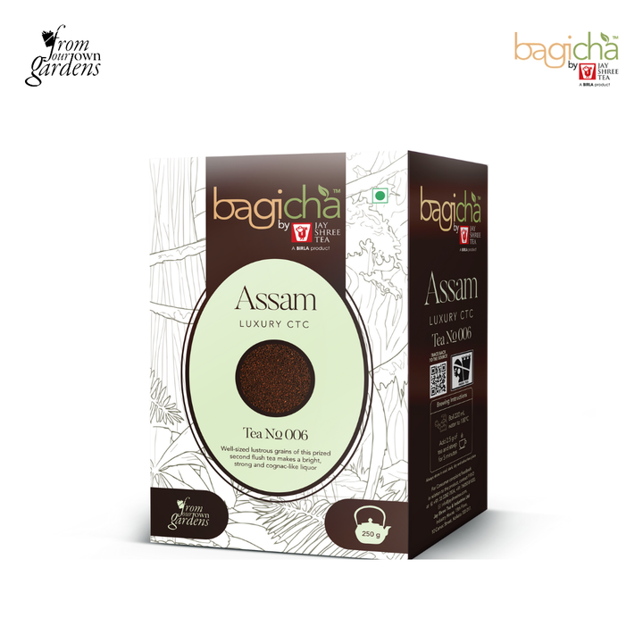 Bagicha By Jay Shree Tea Assam Luxury CTC Tea (Pack of 2)