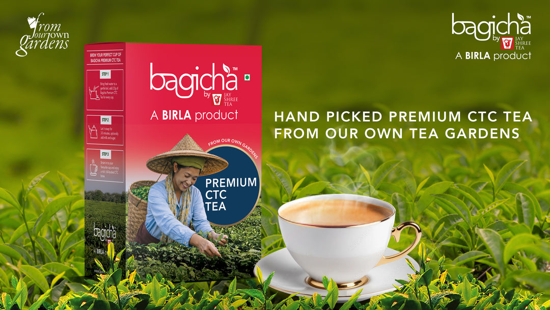 Bagicha By Jay Shree Tea Assam Premium CTC Tea (Pack of 2)