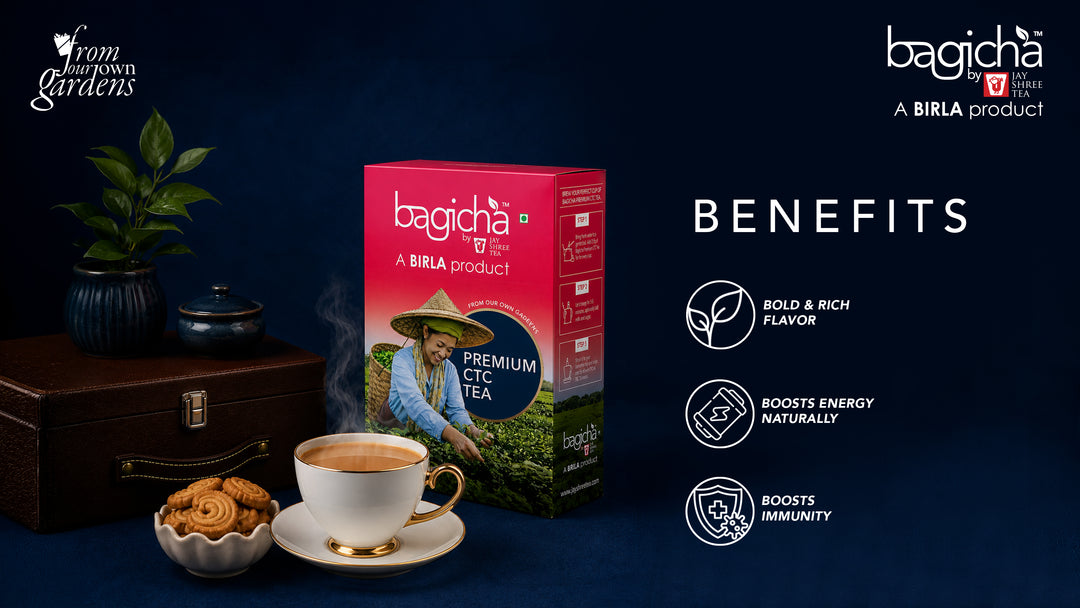 Bagicha By Jay Shree Tea Assam Premium CTC Tea (Pack of 2)