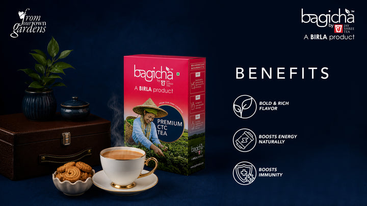 Bagicha By Jay Shree Tea Assam Premium CTC Tea (Pack of 2)