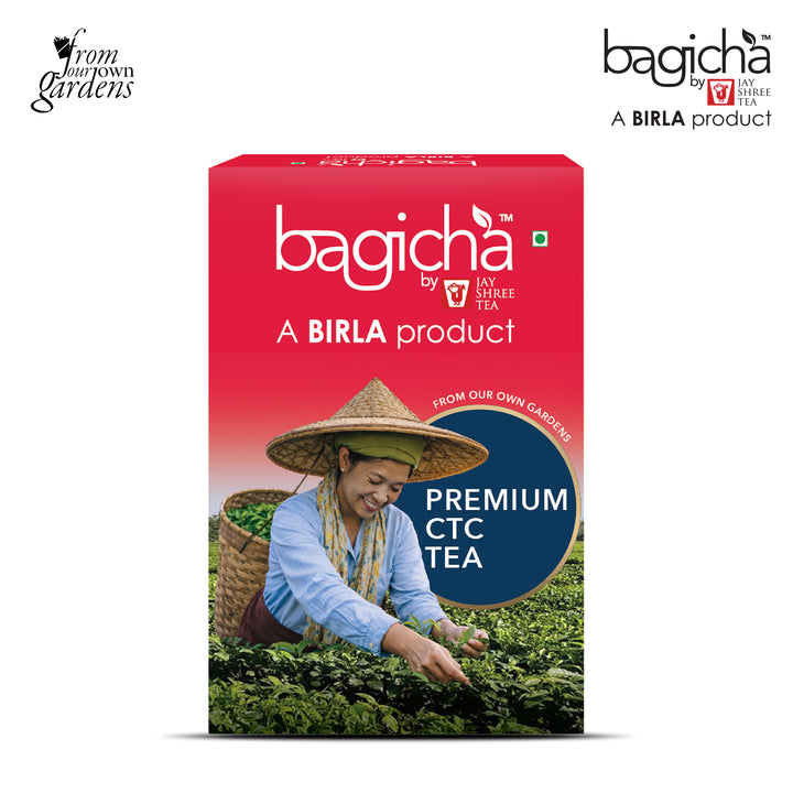 Bagicha By Jay Shree Tea Assam Premium CTC Tea (Pack of 2)