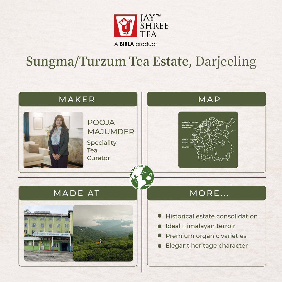 Darjeeling Turzum Obsidian Reserve Black Tea — Monsoon Flush 2026