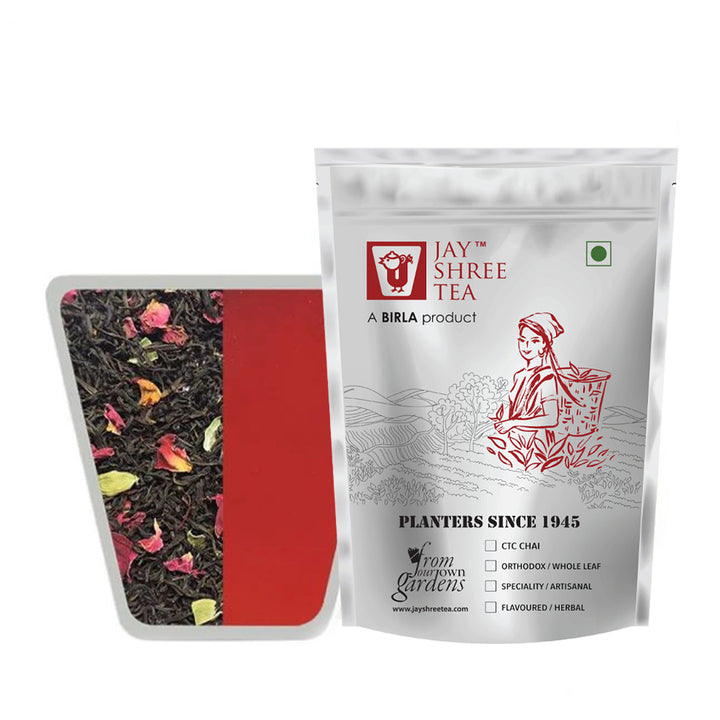 Jay Shree Tea Gulmarg Saffron Rose Black Tea