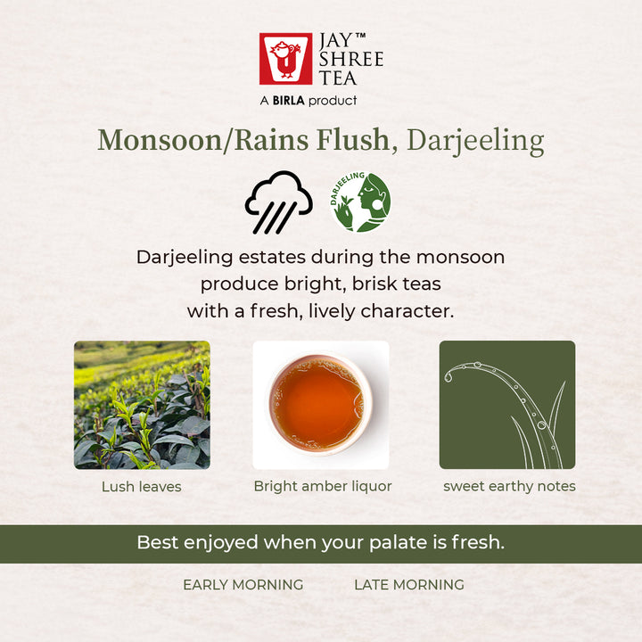 Darjeeling Turzum Rain on the Prairie Green Oolong — Monsoon Flush 2026