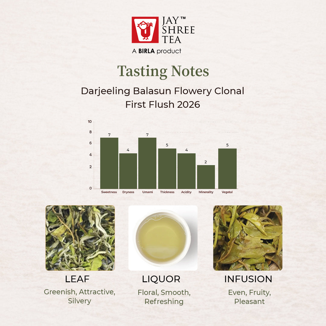 Darjeeling Balasun Flowery Clonal First Flush 2026 – “Prestige Micro Batch" – 4kg Only