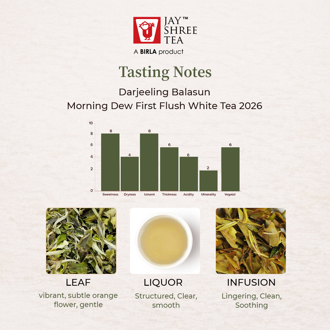 Darjeeling Balasun Morning Dew First Flush White Tea 2026